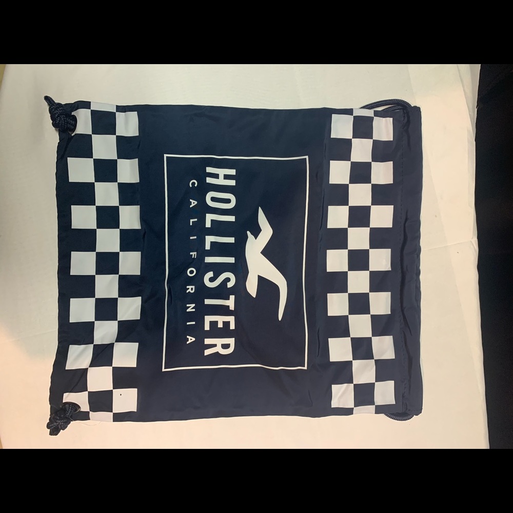 Brand New Hollister Draw String Bag
